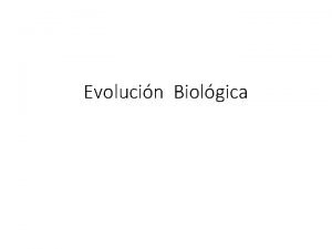 Evolucin Biolgica Pginas para prueba 100 a 131
