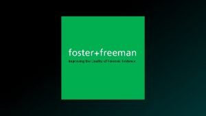 Foster and freeman vsc 80