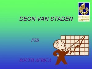 Deon van staden Deon van staden