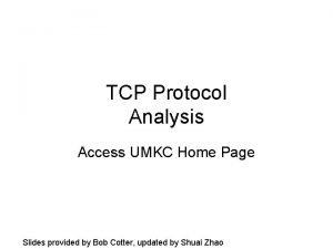 Follow tcp stream