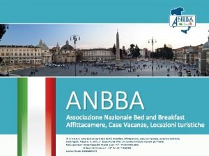 Associazione nazionale bed and breakfast