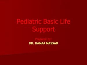 Pediatric life support algorithm