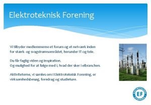 Elektroteknisk forening