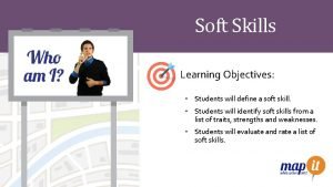 Soft skills objectives