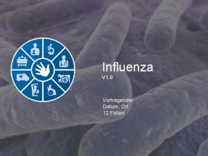 Influenza V 1 0 Vortragender Datum Ort 12