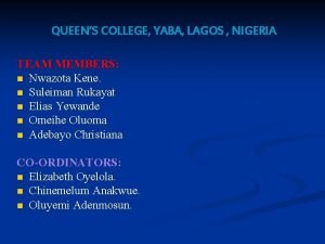 Queens college yaba