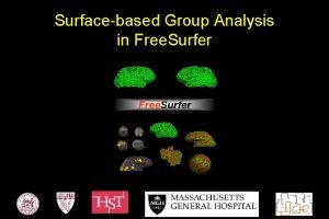 Surfacebased Group Analysis in Free Surfer Outline Processing
