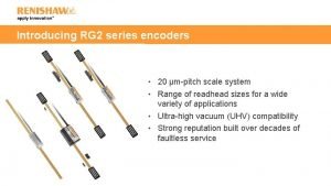 Introducing RG 2 series encoders 20 mpitch scale