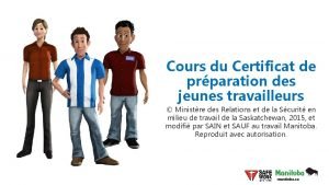 Cours du Certificat de prparation des jeunes travailleurs