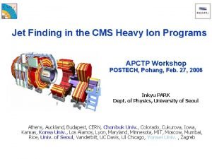 Jet Finding in the CMS Heavy Ion Programs