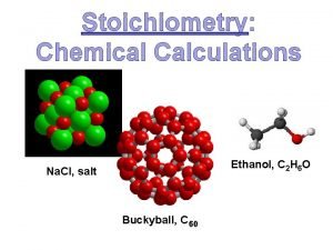 Stoichiometry