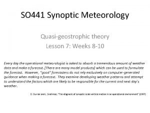 Qg height tendency equation Qg height tendency equation