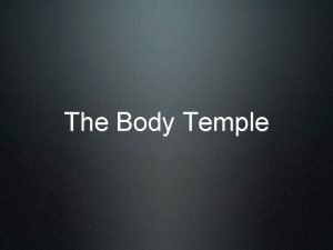 The Body Temple Kroppstemplet The Body Temple Life