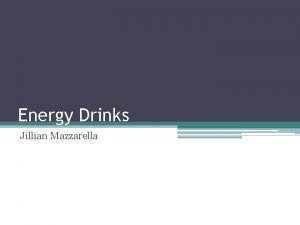 Energy Drinks Jillian Mazzarella Energy Drinks Americans spent