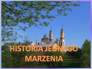 Historia jednego marzenia