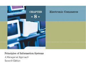 Multistage model for e-commerce