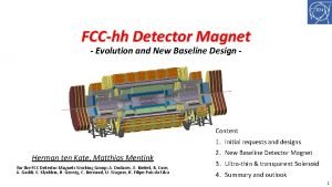 FCChh Detector Magnet Evolution and New Baseline Design