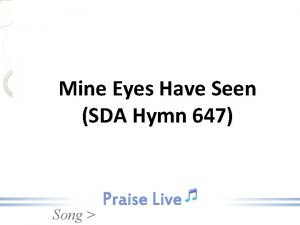 Sda hymnal 647