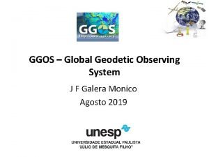 Global geodetic observing system