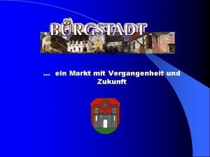 ein Markt mit Vergangenheit und Zukunft Daten ber