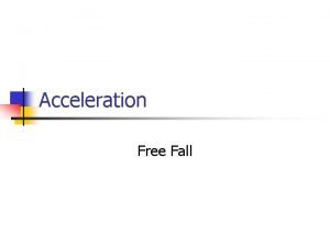 Acceleration Free Fall Free Fall Time Speed ms