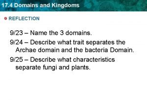Domains biology