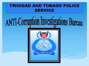 Trinidad corruption