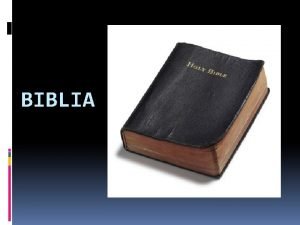 BIBLIA Co to jest Biblia Pismo wite z