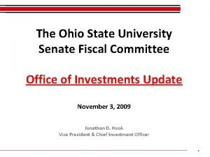 Ohio state university senate