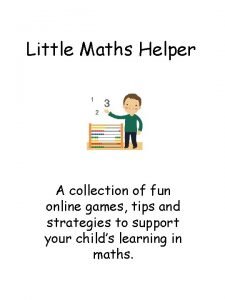 Maths helper online