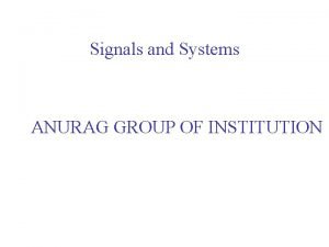 Impulse signal