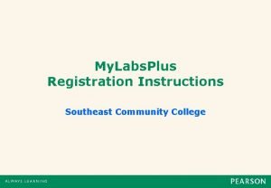 Southeast community college registration