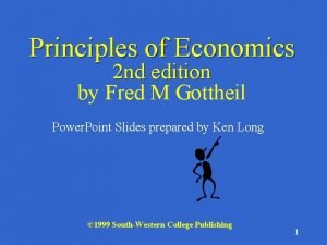 Principles of Economics 2 nd edition by Fred