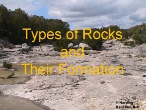 Sedimentary rocks examples