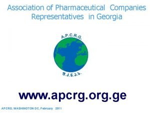 Pharmaceutical companies georgia