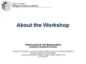 Republic of the Philippines Philippine Statistics Authority Batanes