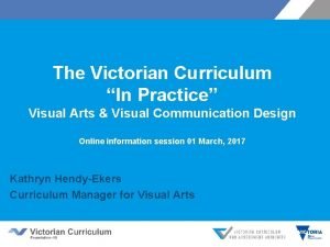Victorian curriculum visual arts Victorian curriculum visual arts