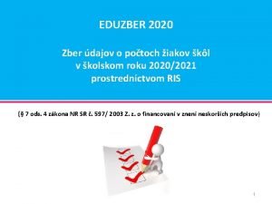 Eduzber 2020