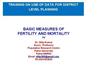 Total fertility rate formula