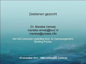 Marieke verweij Marieke verweij