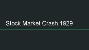 Stock market crash 1929 political cartoon