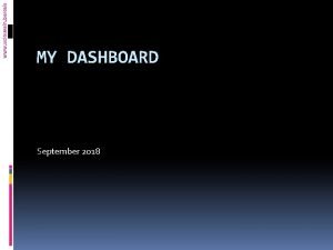 www uclouvain beosis MY DASHBOARD September 2018 Step