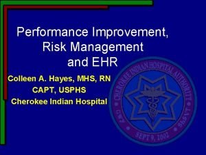 Risk management in ehr implementation