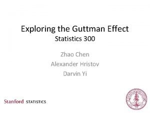 Guttman effect