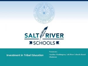 Salt river higher education