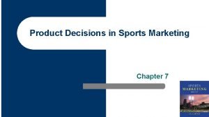 Sports marketing environment matrix