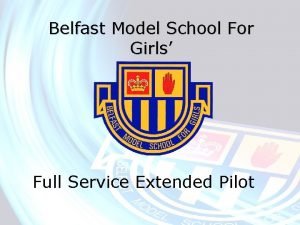 Belfast model school for girls