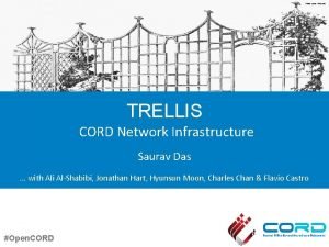 Photo source Wikipedia TRELLIS CORD Network Infrastructure Saurav