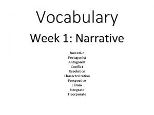 Conflict management - vocabulary