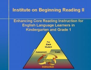 Enhanced core reading instruction